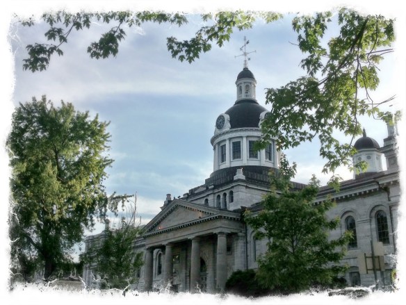 Kingston City Hall from the Confederation Basin
