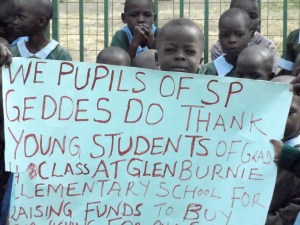 Thank you from Africa