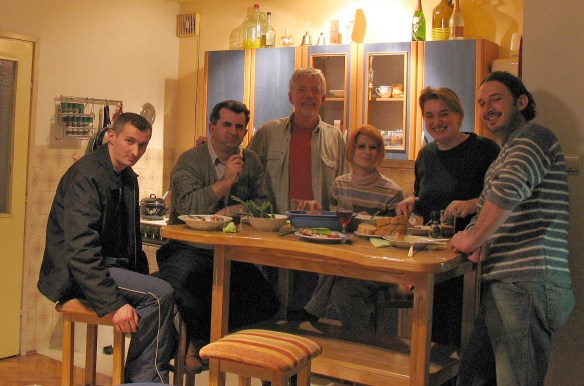 At a dinner Barbecue in Bosnia in 2005, Zoran wanted to hook me up with the Croatian Viper.