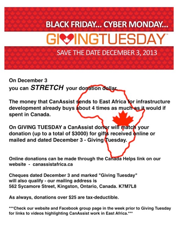 Giving Tuesday 2013 50