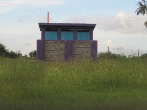 New CanAssist-funded teachers' latrine at Twiga School.