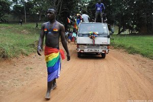 Pride parade in Uganda