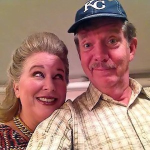 Mattie Fay and Charlie Aiken in Kings Town Players production of August: Osage County