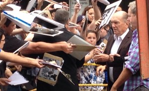 Robert Duvall signs autographs at TIFF 2014.