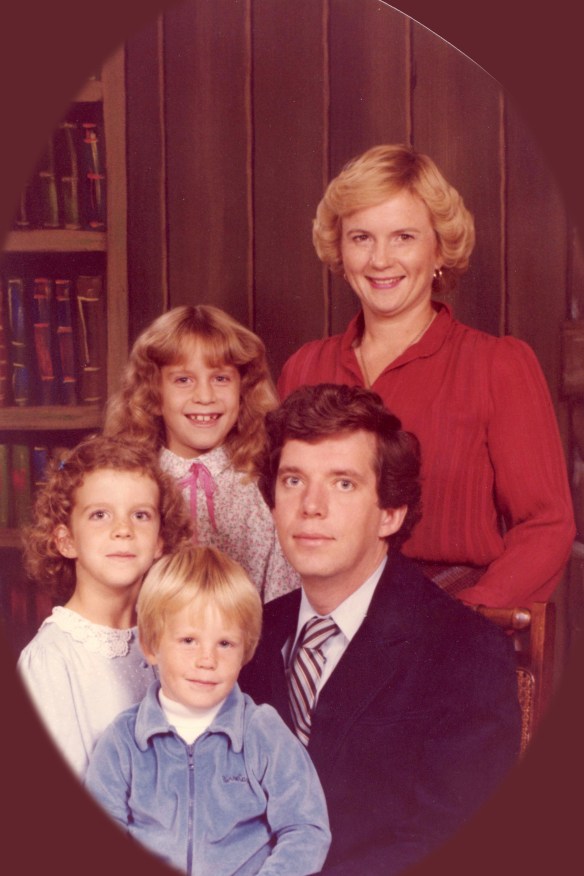The fam.  1986