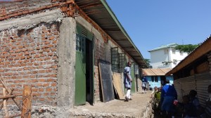 The newest addition of classrooms to Kanyala Little Stars school. Still a bit of outside finishing to to but it is a sturdy and spacious building.