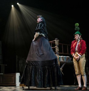 Jacob James and Sophia Fabiili in a scene from Shipwrecked! An Entertainment.