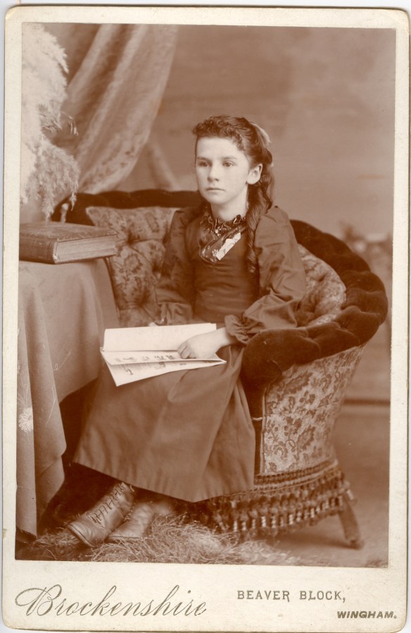 Mary Porterfield with new boots